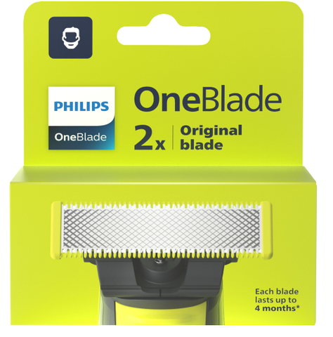 Philips Oneblade Replaceable Blade-2 Pack
