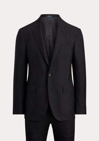 Polo Mens Custom Fit Travel Suit Black