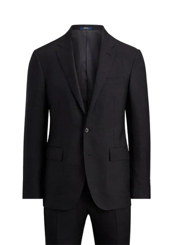 Polo Mens Custom Fit Travel Suit Black