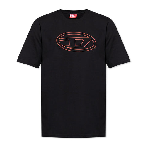 Diesel T-Shirt T-Adjust Bigoval - Black