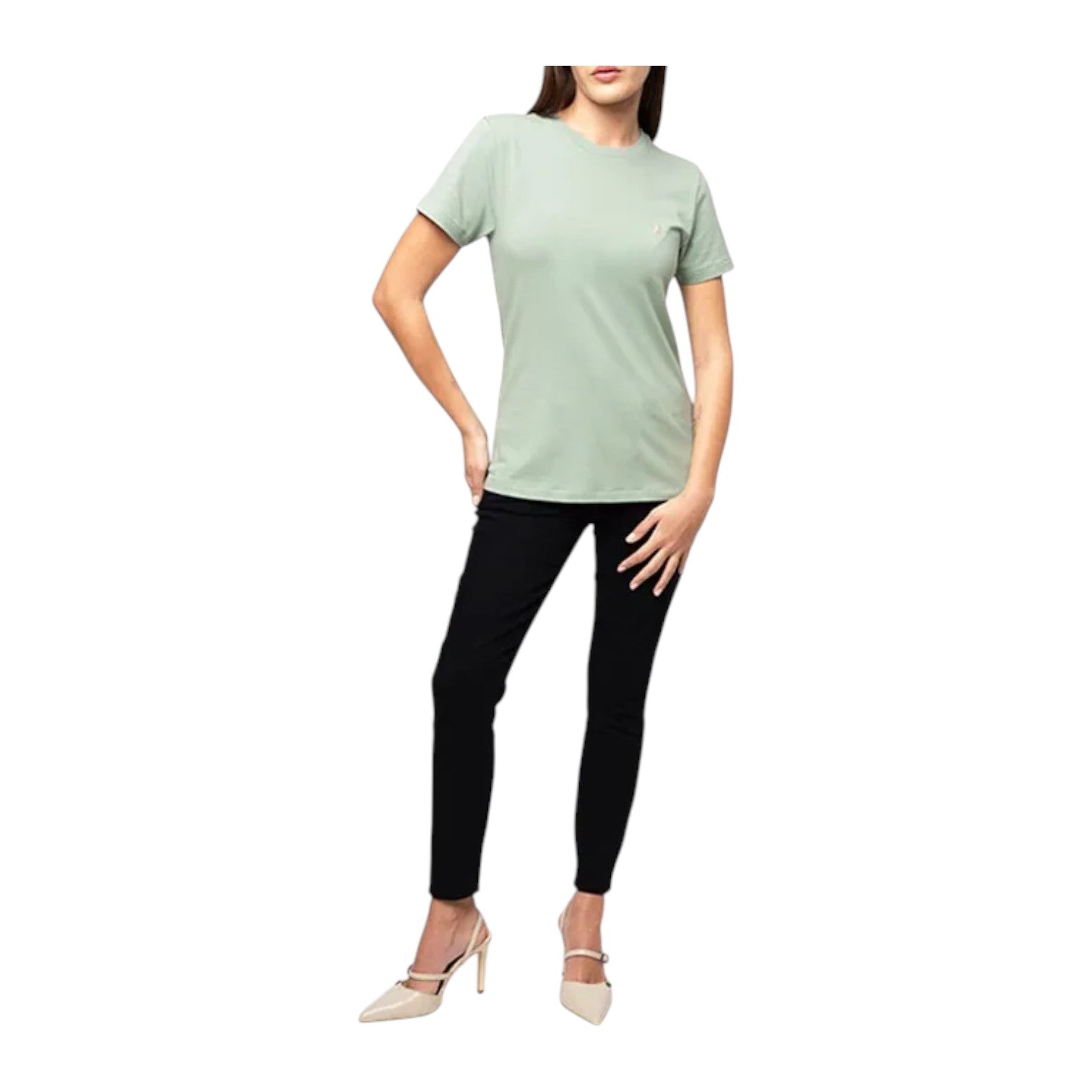 Polo Womens Allie SS T-Shirt - Sage Green
