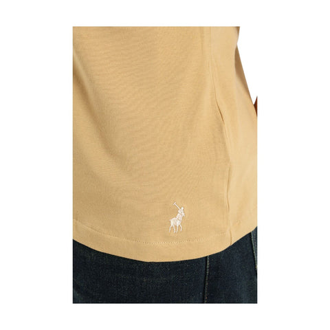 Polo T-Shirt Ladies Lily Beaded Stone