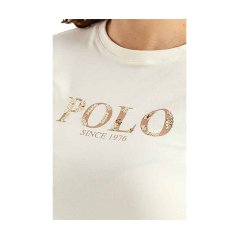 Polo T-shirt Ash Logo Off White