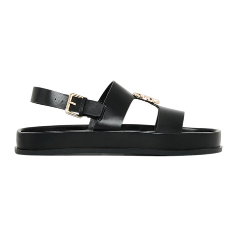 Polo Ladies Moulded Unit Trim Sandal - Black