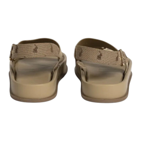 Polo Ladies Moulded Unit Trim Sandal - Stone