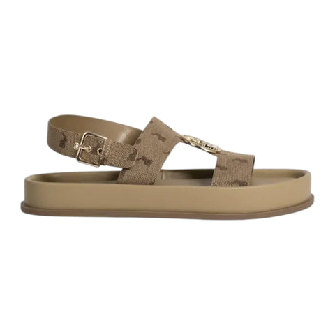 Polo Ladies Moulded Unit Trim Sandal - Stone