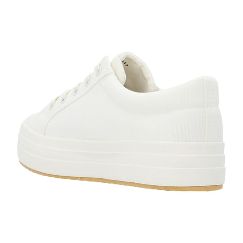 Polo Ladies Classic Canvas Sneaker - White