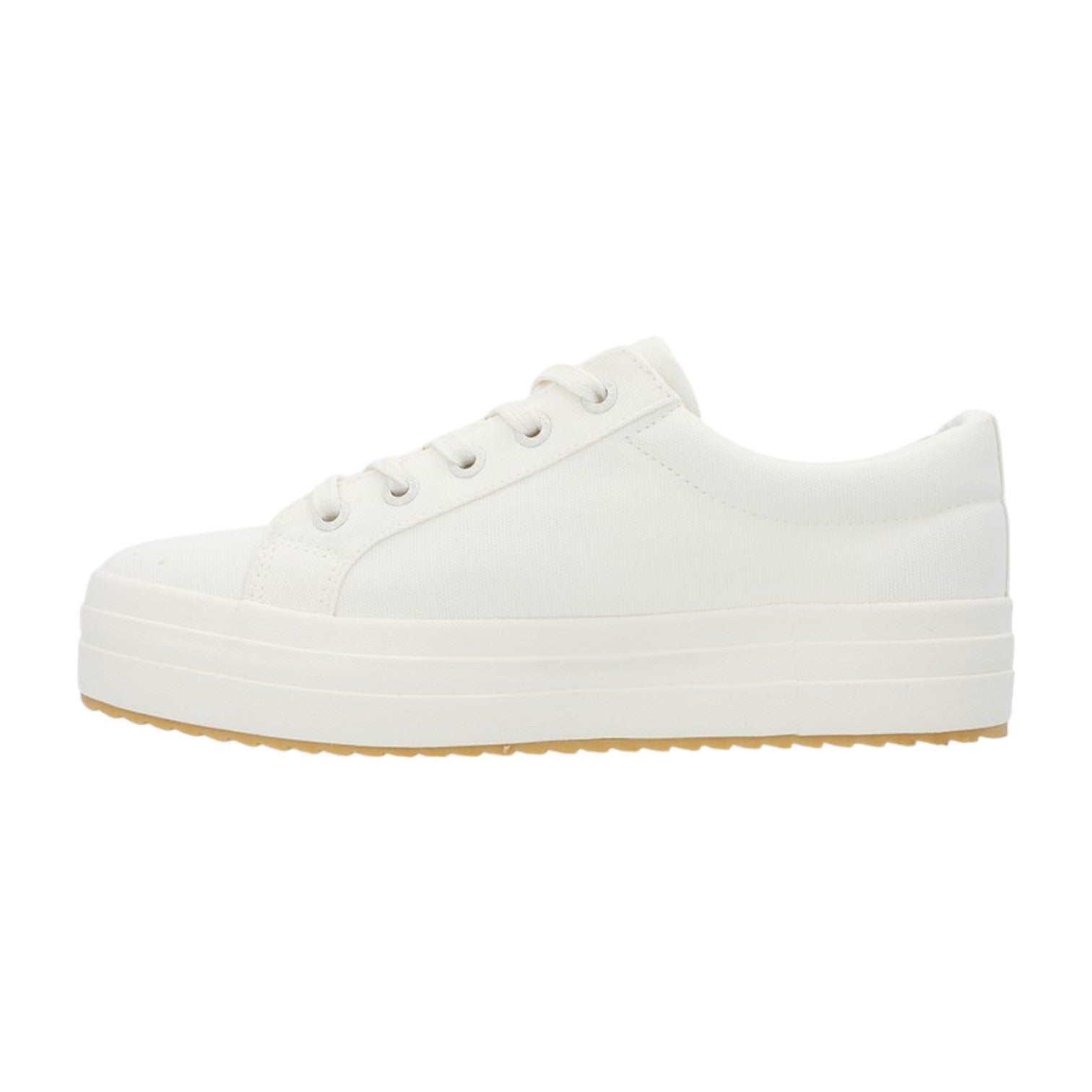 Polo Ladies Classic Canvas Sneaker - White