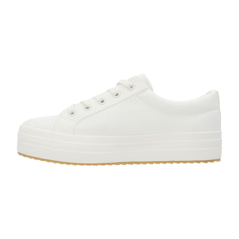 Polo Ladies Classic Canvas Sneaker - White