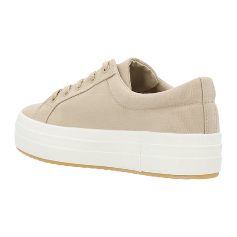 Polo Ladies Classic Canvas Sneaker - Stone