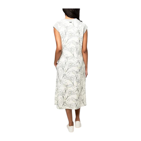 Polo Womens Zyanda Sleeveless Floral Dress - Off White