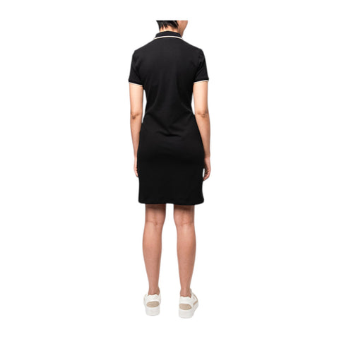 Polo Womens Leah Short Sleeve Golfer Dress - Black