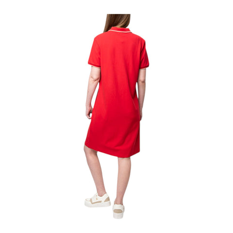 Polo Ladies Short Sleeve Leah Golfer Dress - Tango Red