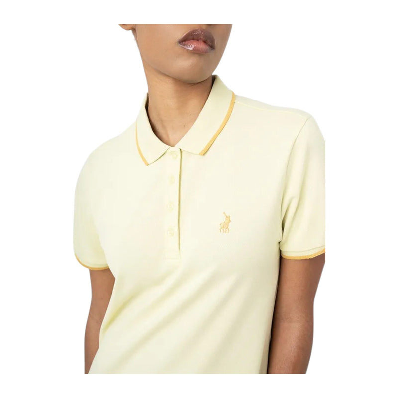 Polo Dress Ladies Leah Golfer Soft Yellow