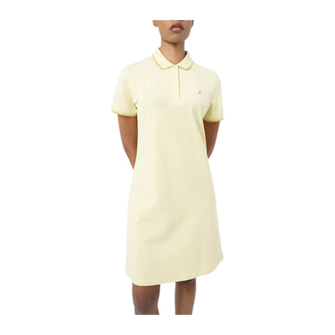 Polo Dress Ladies Leah Golfer Soft Yellow