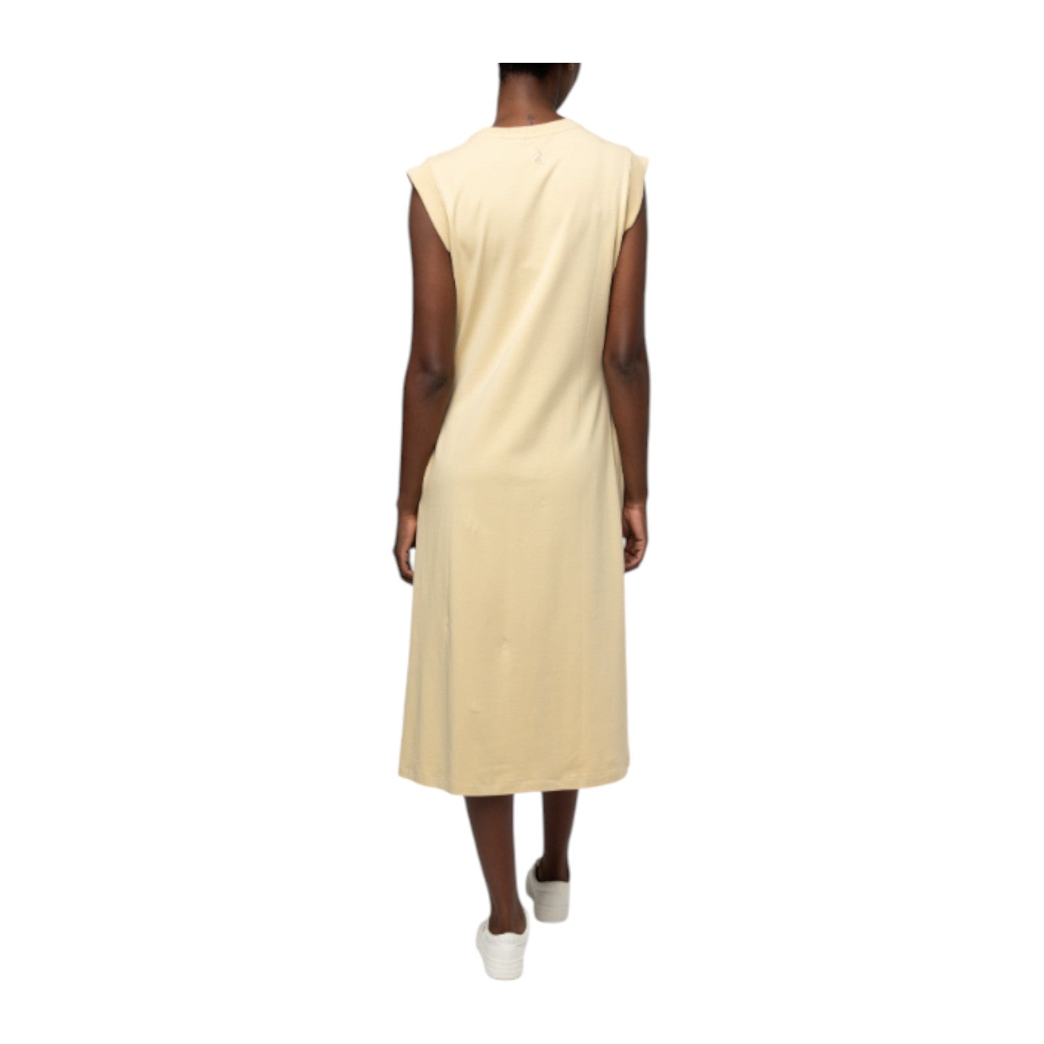 Polo Women’s Mila Short Sleeve Casual Dress – Stone | Midi Dress