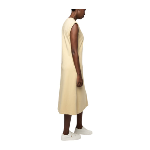 Polo Women’s Mila Short Sleeve Casual Dress – Stone | Midi Dress