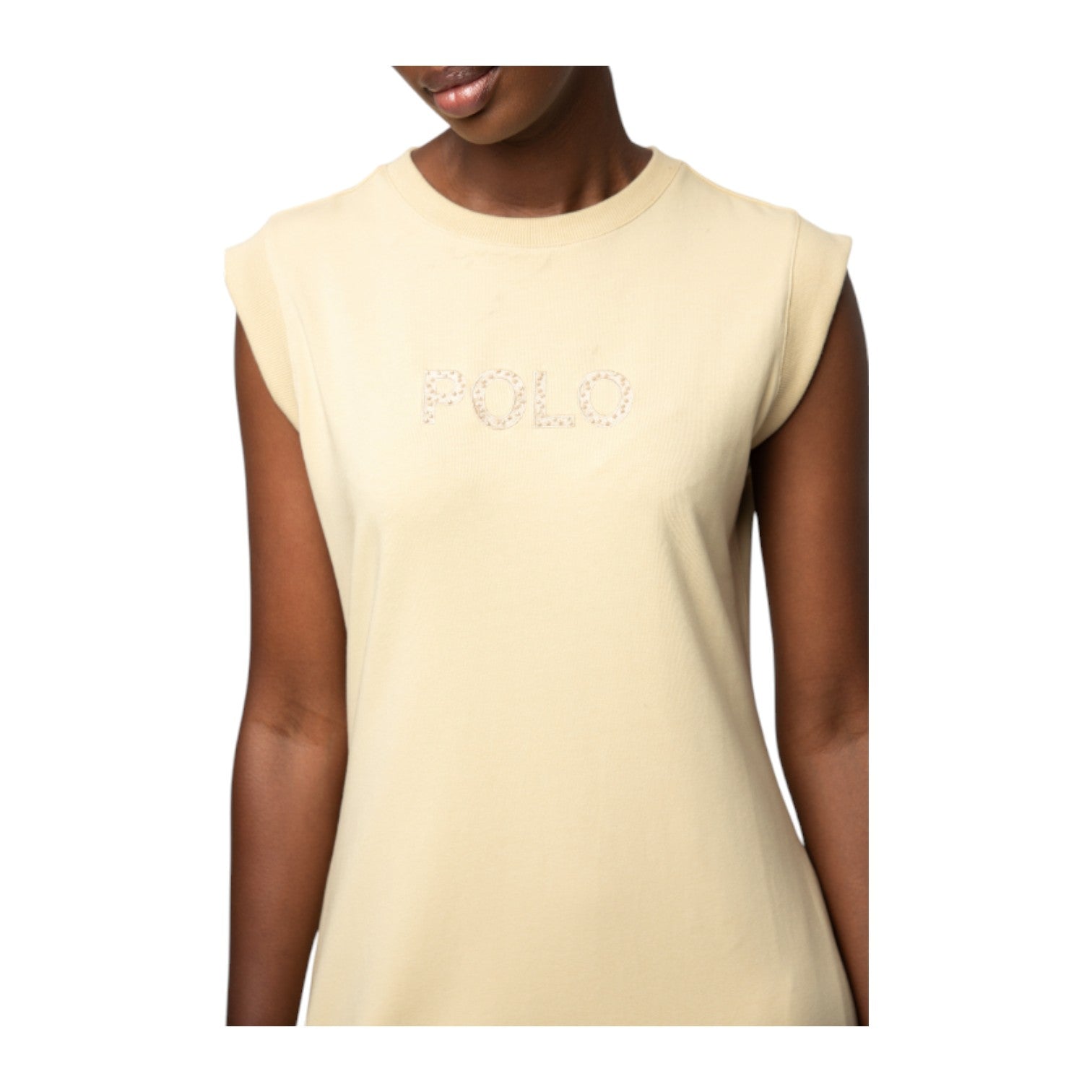 Polo Women’s Mila Short Sleeve Casual Dress – Stone | Midi Dress