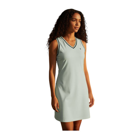 Polo Dress Ladies Tiisetso Sleveless Cool Sage
