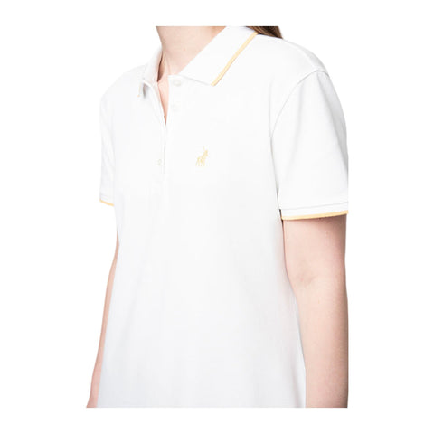 Polo Dress Ladies Leah Golfer White