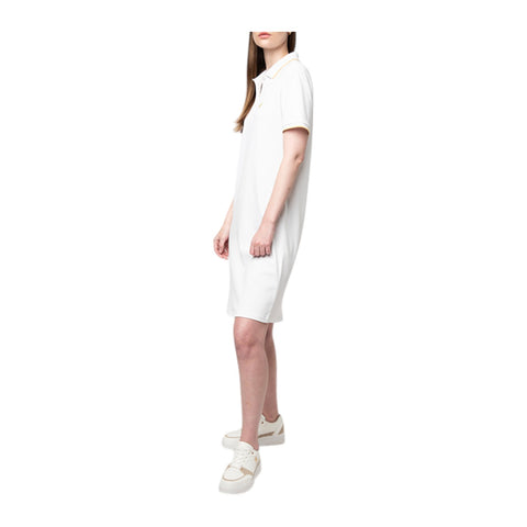 Polo Women Leah SS Golfer Dress - White