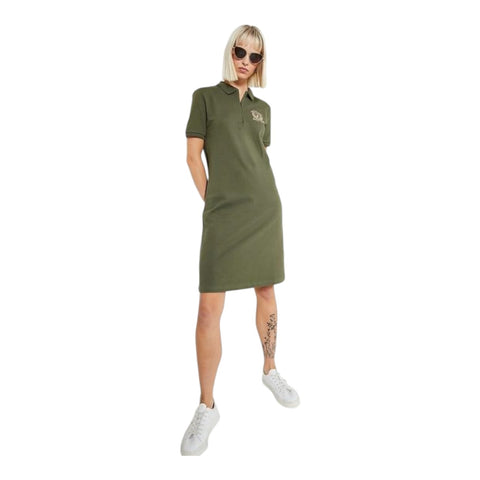 Polo Cara Golfer Dress - Olive