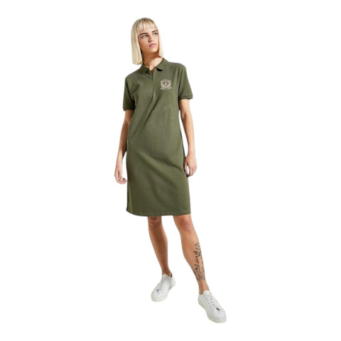 Polo Dress Ladies Cara Golfer Olive