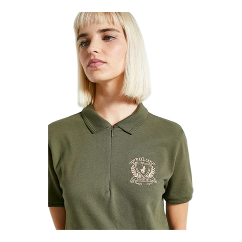 Polo Dress Ladies Cara Golfer Olive