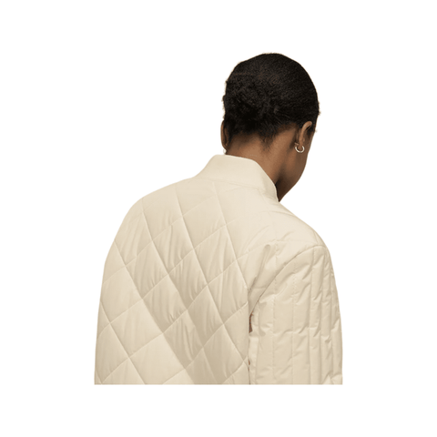 Polo Jackets Womens Hannah Quilted Puffer Ecru