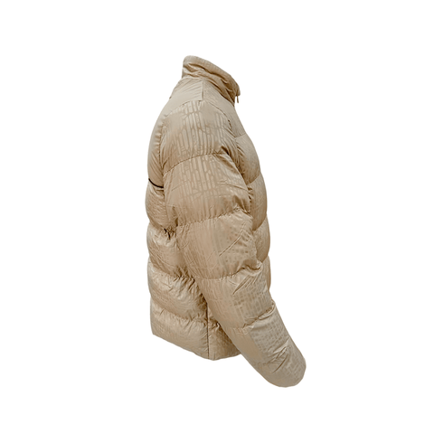 Polo Jackets Womens Hailey Monogram Puffer Stone