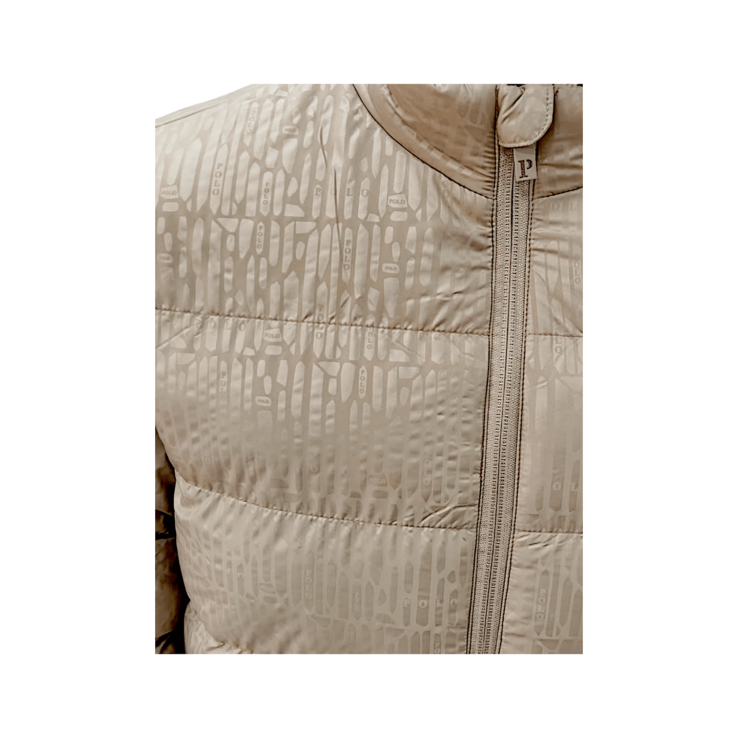 Polo Monogram Puffer Hailey Stone
