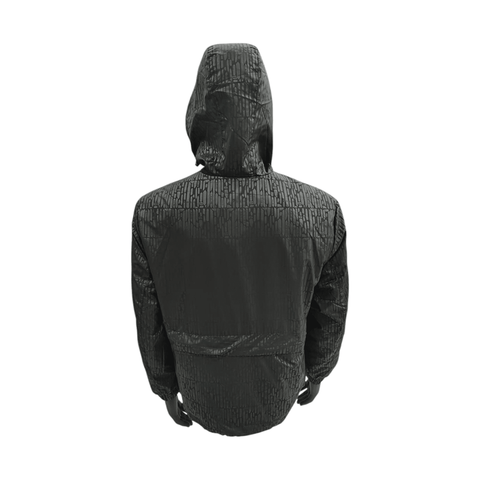Polo Jackets Womens Harper Packable Monogram Black