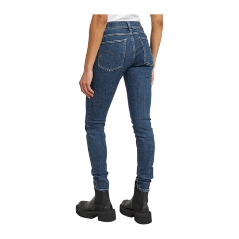G-Star Womens Lhana Skinny Jeans - Dark Blue