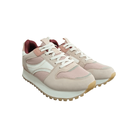 Gino Paoli Dad Sneaker Pink/White