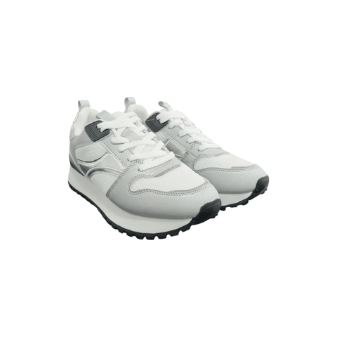 Gino Paoli Dad Sneaker Silver/White