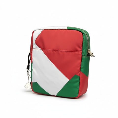 Vialli Khamzy Milano Cross-Body Bag – Multi | Stylish Tricolore Sling
