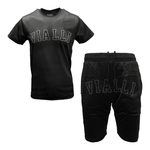 Vialli Short Set Izikkot New Blk