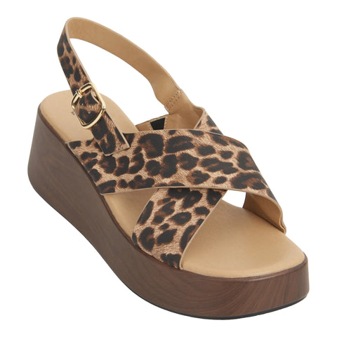Hush Puppie Soft Style Jemma Leopard
