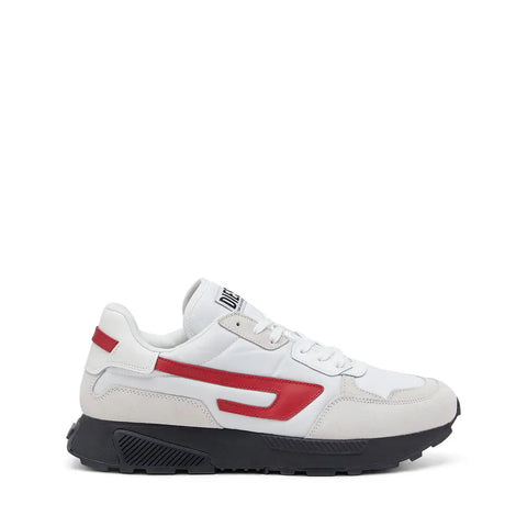 Diesel S-Tyche Ll Sneakers | White/Red Running-Inspired Style