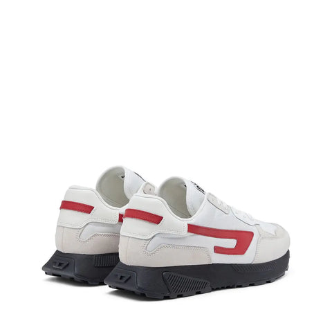Diesel S-Tyche Ll Sneakers | White/Red Running-Inspired Style