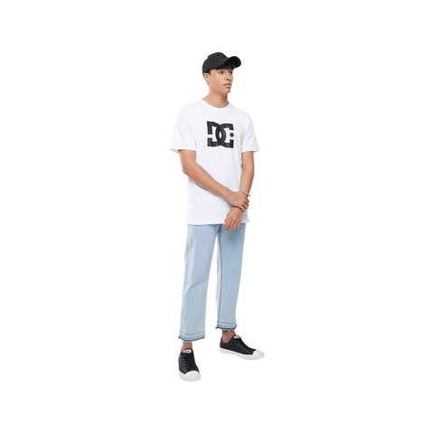 DC Shoes T Shirt Star Logo S/S White/Black