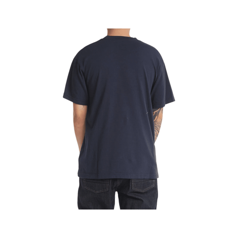 DC Shoes T Shirt Star Logo S/S Navy/White