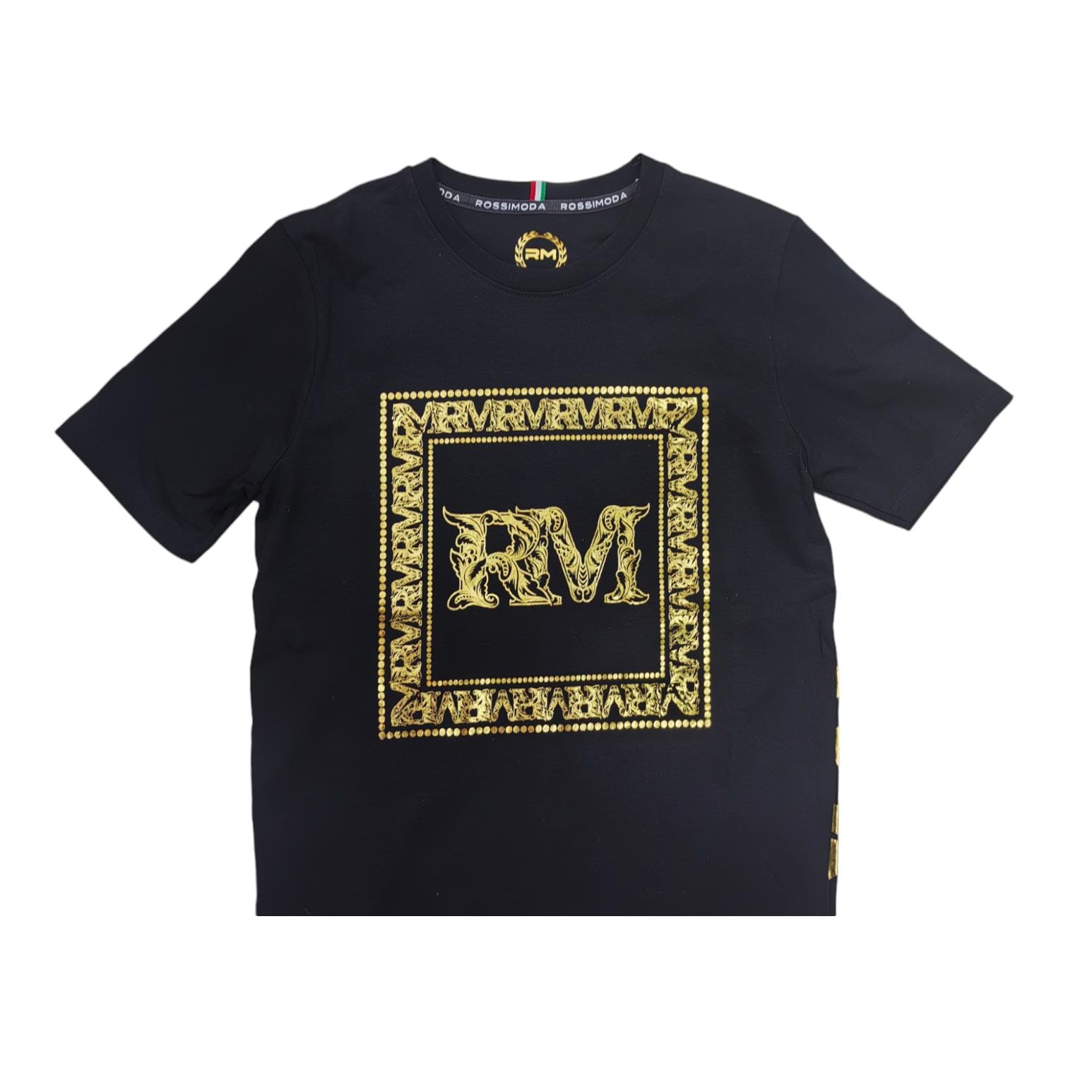 Rossimoda T-shirt Lux Gemme Black/Gold