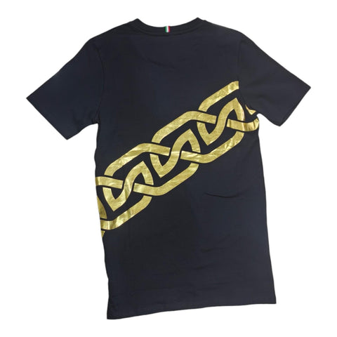 Rossimoda T-shirt Lux Gemme Black/Gold