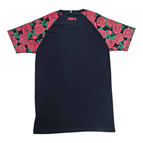 Rossimoda T-Shirt Rose Garden Black