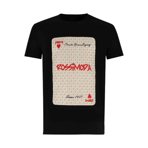 Rossimoda T-Shirt Fabrizo Black