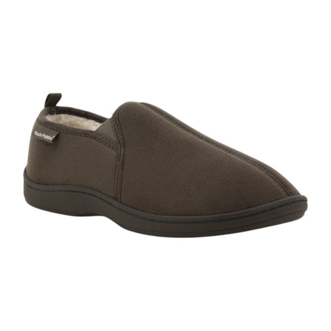 Hush Puppies Chris Mens Slippers - Dark Green