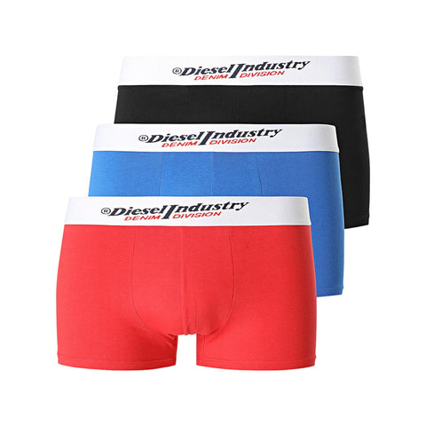 Diesel Underwear Umbx Damien 3-Pack Trunks Multi