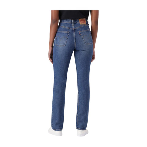 Levi's Women's 501 Original Jeans - Medium Indigo - Worn In