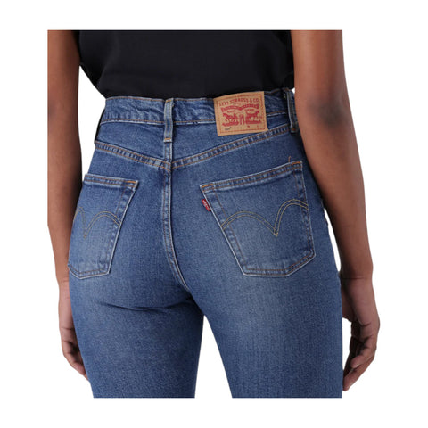 Levi's Women's 501 Original Jeans - Medium Indigo - Worn In